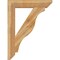 Ekena Millwork Funston Slat Rough Sawn Bracket, Western Red Cedar, 6"W x 36"D x 48"H BKT06X36X48FST06RWR - alternate 3